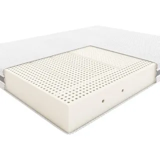 Hilding Latexmatratze, Weiß, Textil, H3, Füllung: Latex, Rechteckig, 140x200 cm, Schlafzimmer, Matratzen Shop, Matratzen
