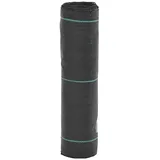 vidaXL Unkrautvlies Schwarz 0,5 x 50 m