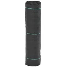 vidaXL Unkrautvlies Schwarz 0,5 x 50 m