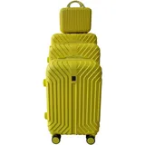 NTK-Collection Mabell Koffer-Set 4-tlg. gelb/kunststoff