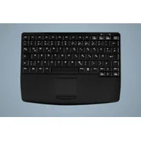 Active Key kompakte Industrie-Funktastatur mit Touchpad, schwarz, USB, DE