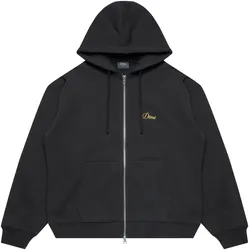 Dime Cursive Logo Zip Hoodie - Schwarz - M