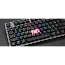 Ducky Shine 7 (DE, Kabelgebunden), Tastatur, Grau