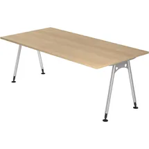bümö Schreibtisch Eiche Braun