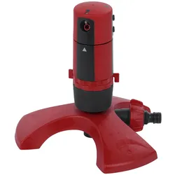 KREATOR KRTGR6531 rotierender Kreisregner 360° Radius Sprühregner Rasensprenger