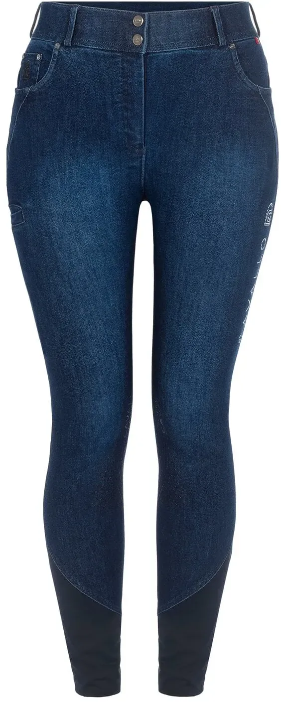Cavallo Jeans-Reithose CAVALCASHA GRIP blue denim 32
