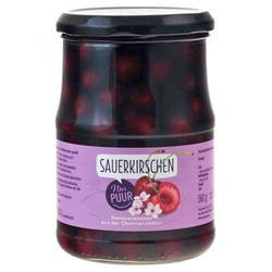 NurPuur Sauerkirschen entsteint gesüßt bio 280g