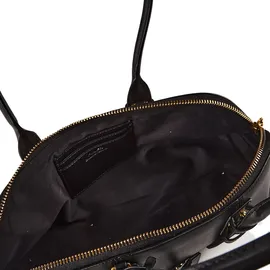 PINKO Bowling Bag Schultertasche Leder Black