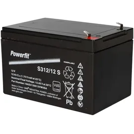 Exide Powerfit Bleiakku Agm 12v 12ah S312/12 S