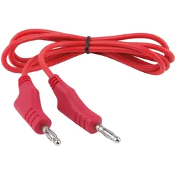 KS Tools Messleitungs-Verlängerung mit Doppel Stecker und zusätzlicher Buchse 1.100 mm (rot) rot - 150.1667 - rot