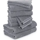 Möve New Classic Handtuchset 10-tlg. stone
