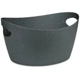 Koziol Aufbewahrungskorb Bottichelli M 4,5 l 30 x 30 x 30 cm grau