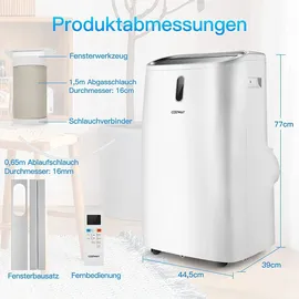 Costway Klimaanlage 14000 BTU mobil
