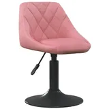 vidaXL Esszimmerstuhl Rosa Samt
