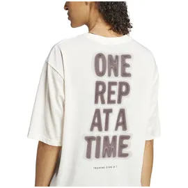 Adidas Climacool One Rep at a Time Training Graphic T-Shirt Chalk White L