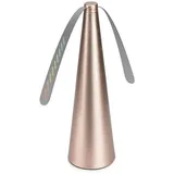 Fliegenwedler Fliegen Fliegenabwehr, Fliegenvertreiber Ventilator, Tragbarer Mückenschutz Fliegenabwehr Tischventilator (1 pc - Gold)