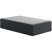 home collective Boxspringbett 120 x 200 cm H2 Anthrazit