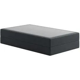 home collective Boxspringbett 120 x 200 cm H2 Anthrazit