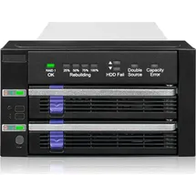 ICY Dock MB901SPR-B R1 schwarz/silber