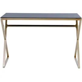 Jahnke Schreibtisch X-TRA Schwarz / Gold