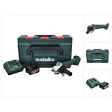 Metabo W 18 L 9-125 Quick Akku Winkelschleifer 18 V 125 mm + 1x Akku 4,0 Ah + Ladegerät + metaBOX