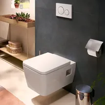 Hansgrohe EluPura Original Q Wand-WC mit WC-Sitz Weiß