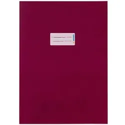 HERMA Heftumschlag weinrot Papier A4