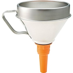 Pressol Trichter weißbl. Maschinen Sieb 1 3l Nr.02342