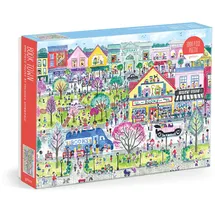 Abrams & Chronicle Books Michael Storrings Book Townscape 1000 Piece Puzzle