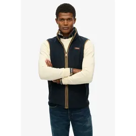 Superdry Estate Fleece Weste Eclipse Navy XL