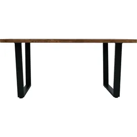 Mendler HWC-O61 160 x 75 x 90 cm Walnuss-Optik
