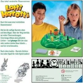 Ravensburger Lotti Karotti Das total verdrehte Hasenrennen