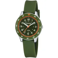 Calypso K5847/2 Kinder- und Jugenduhr Quarz Moosgrün 10 bar