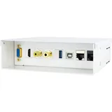 NANOCABLE 10.35.0003 - Multimedia Wandanschlussdose VGA+HDMI+JACK3.5+RCA+USB3.0+USB2.0+2xRJ45, weiß