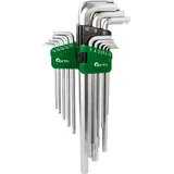 Fortis Winkelschraubendreher-Satz 4317784729918 Kunststoffhalter 18-teilig