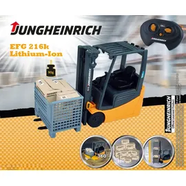 Happy People RC-Landmaschine Gabelstapler 1:16 2,4 GHz RTF gelb