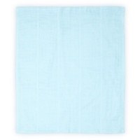 Lorelli Babydecke, Kuscheldecke Baumwolle, Größe 75 x 100 cm, ab Geburt, Farbe:blau