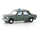 minis 1:160 LEMKE Minis 1:160 Fiat 128, Militär, olivgrün, Blaulicht - Spurweite N LC61518 - Militärgrün mit