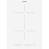 Foster Domino 7341255 Ebene Kochen IN Induktion 45 CM 2 Bereiche Weiß