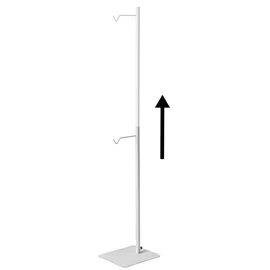 Yamazaki Garderobenständer Tower Weiß