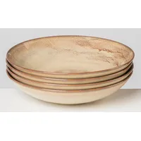 gipfelstück Suppenteller Nebelwald 22 cm beige 4er Set