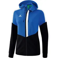 Erima Squad Trainingsjacke mit Kapuze Damen new royal/black/white 44