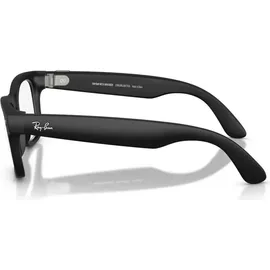 Ray-Ban Meta Gen 2 Sonnenbrille - Matte Black - Clear/Cat0