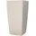 LECHUZA Cubico Color 22 Komplettset 22 x 22 x 41 cm sandbraun