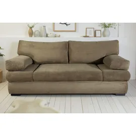 Collection AB Schlafsofa Polyester 2-Sitzer Grün