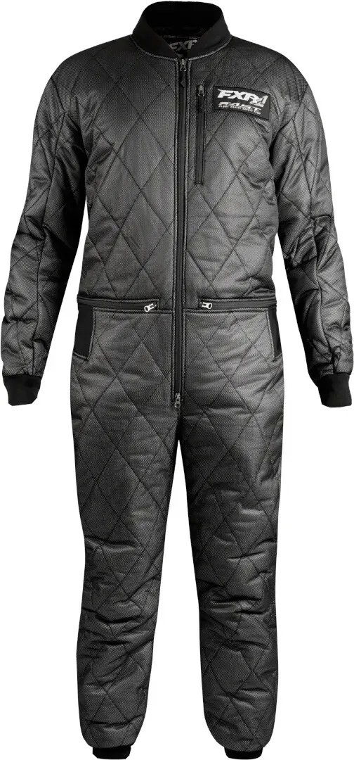 FXR Monosuit F.A.S.T. Insulated 1-Teiler Snowmobil Innenfutter, schwarz, Größe M für Männer
