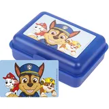Paw Patrol Brotdose - Chase, Marshall | Rubble Lunchbox Butterbrotdose mit Trennwand blau