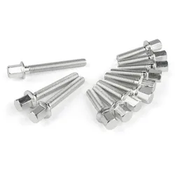 Motordeckel Schraubenset STR8 New Style Minarelli silber