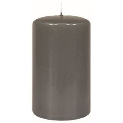 Kopschitz Kerzen Kerzen Stumpenkerzen Grau, 150 x 60 mm, 12 Stück