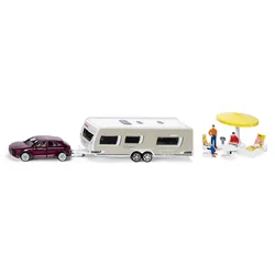 SIKU 2542 Super - PKW mit Wohnwagen